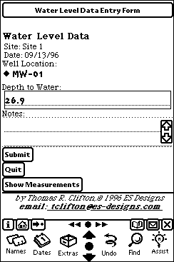 water level form1